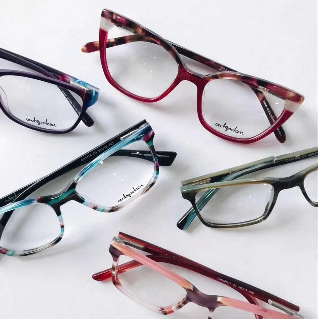 Multiple pairs of prescription designer glasses